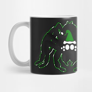 Santa Spider (Green Peppermint 1) Mug